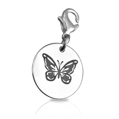 Personalisierte Schmetterlings Charme