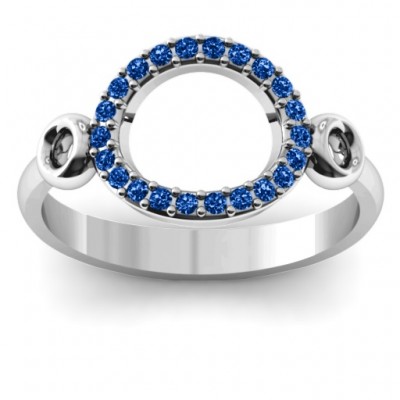 Accented Karma Ring