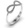 Der geflochtene Infinity Ring: Dein Meisterwerk für die Ewigkeit