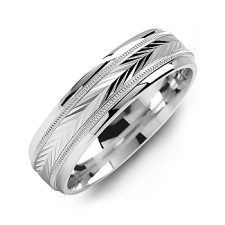 Ernte der Liebe Milgrain Ring: Dein Glanzstück, handgemacht & persönlich