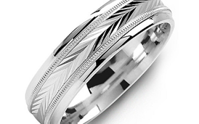 Ernte der Liebe Milgrain Ring: Dein Glanzstück, handgemacht & persönlich