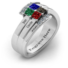 Dein Quad Princess Ring: Vier Steine, Eine Ewige Geschichte