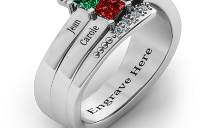 Dein Quad Princess Ring: Vier Steine, Eine Ewige Geschichte