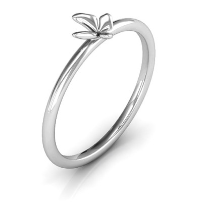 Stackr Soaring Butterfly Ring
