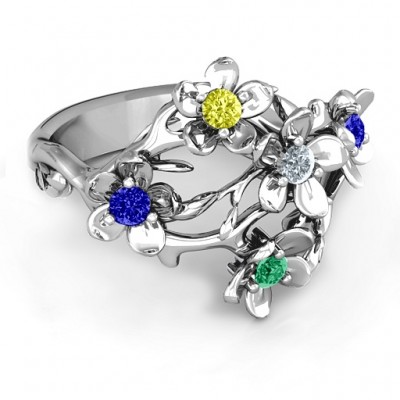 Sterling Silber Garden Party Ring