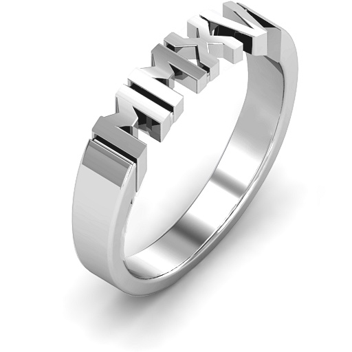 PAMTIER Damen Ring Aus Edelstahl – 3-in-1 Drehbar Mit Römischen Ziffern & Zirkonia, Perfekt Als Geschenk
