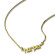 Personalisierte Mini Namenskette Gold | Eure Geschichte | Personalisiertekette