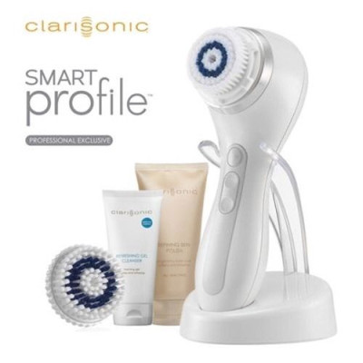 CLARISONIC SMART PROFILE 4 SPEED KOPF BIS FUSS CLEANSER WEISS