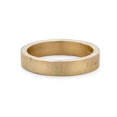 Organisch Texturiert 18ct Gold Ring
