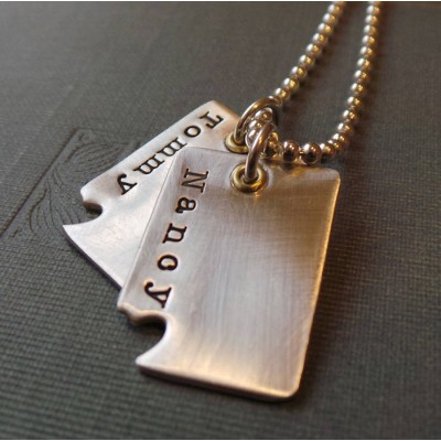 Piece Of My Heart Dog Tags