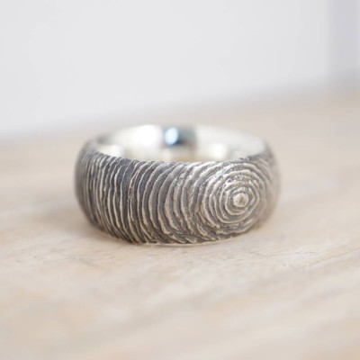 Silber Slate Ring