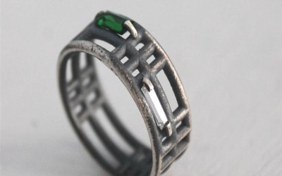 Ring-Geheimnisse: Dein Sterling Silber Herzensstück von Personalisiertekette