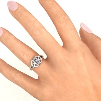 Sláine keltischer Knoten Ring