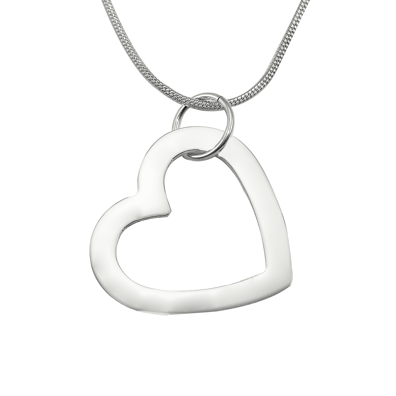 Immer in meinem Herz Halskette Personalisierte Sterling Silber