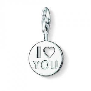 Personalisierte Ich liebe dich Charm
