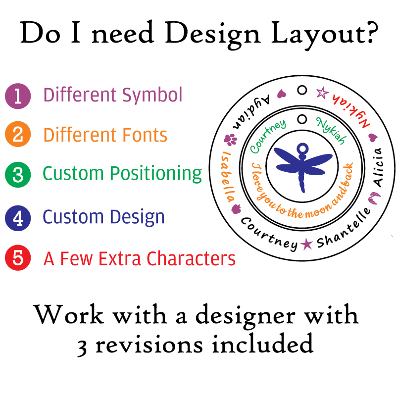 Personalisierte Kitty Charm