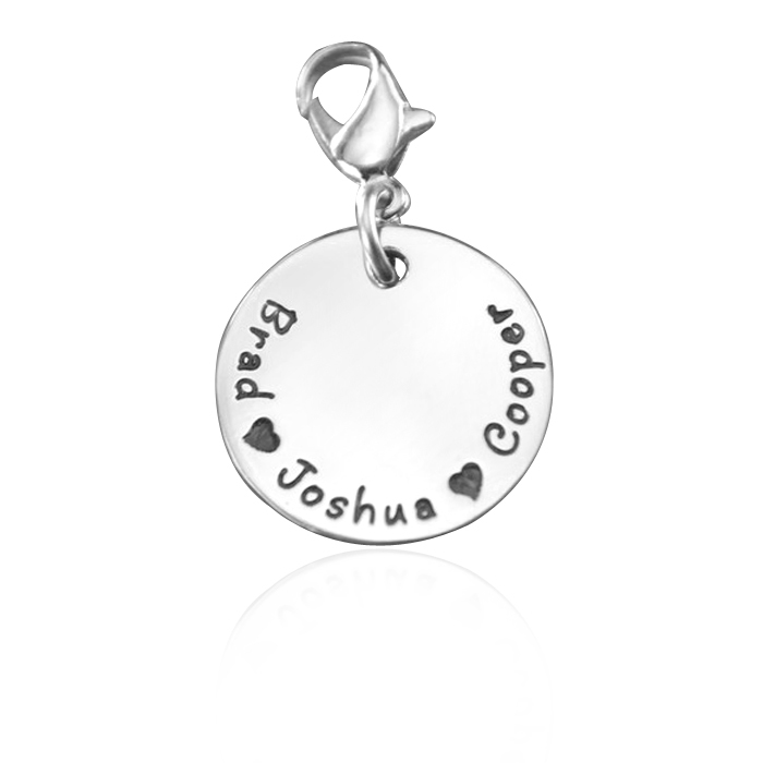 Personalisierte Inscribe Charm