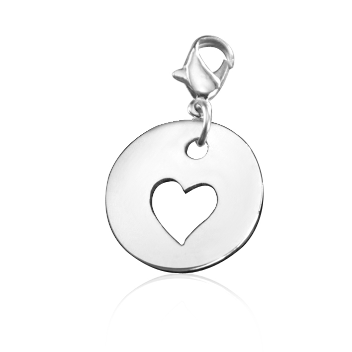 Personalisierte Ausschnitte Herz Charme