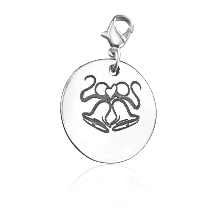 Personalisierte Hochzeit Bell Charm