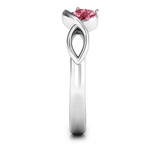 Himmlische Herzen Ring mit Herz Edelsteine