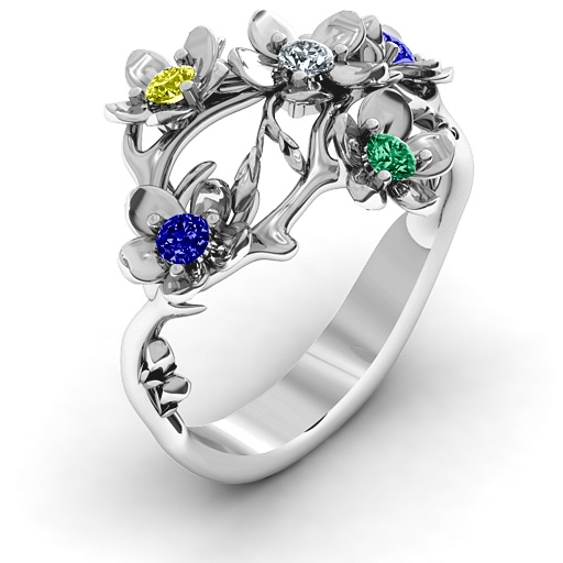 Sterling Silber Garden Party Ring