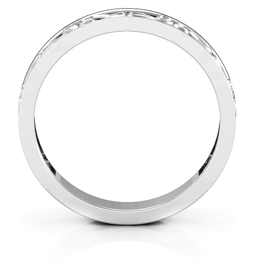 Sterling Silber Filigree Band Ring