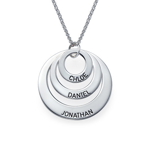 Schmuck für Mamas Drei Disc Halskette