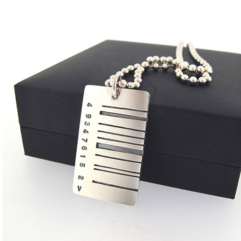 Breite Barcode Tag Anhänger