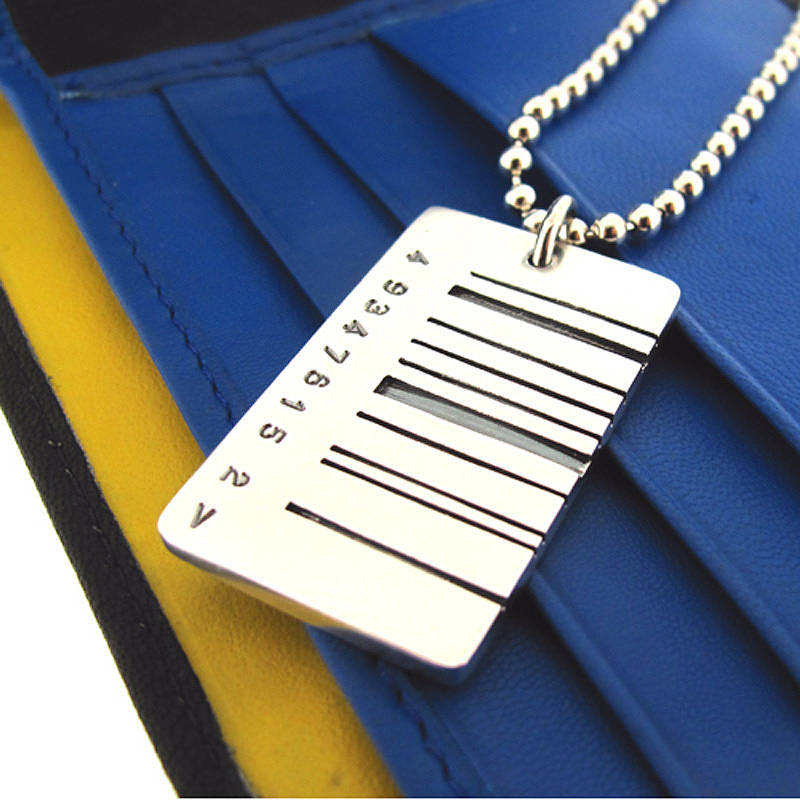 Breite Barcode Tag Anhänger