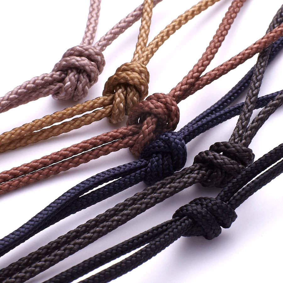 Mens ID Bead Freundschafts Halskette